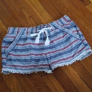 Small drawstring shorts